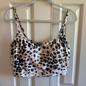 Aerie Longline Scoop Bikini top EUC